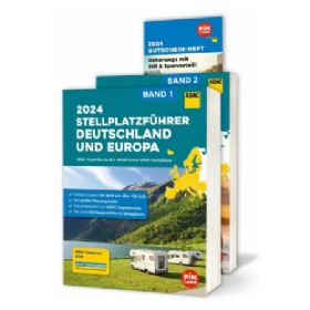 ADAC Stellplatzführer 2024 Tyskland og Europa