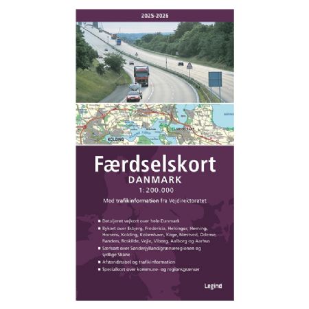 Danmarks kortbog 2025-2026