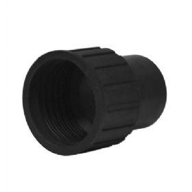 Rubber threaded terminal for hose Ø:38 mm
