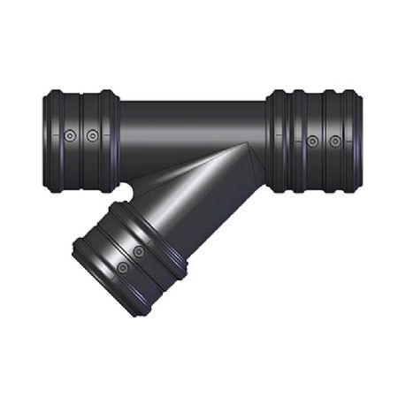 45° branch Ø:75-75-75 mm