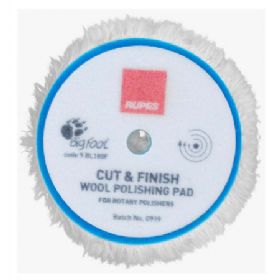 Rotary Ø:200 mm wool pad, cut & finish Ø:165mm, 1 stk.