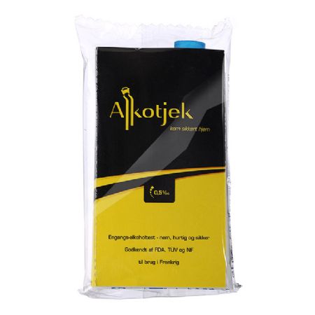 Alkoholtester Engangs godkendt i Frankrig