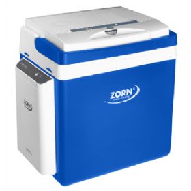 ZORN 25L elektrisk køleboks 12/230V ink. batteri 7,8 Ah