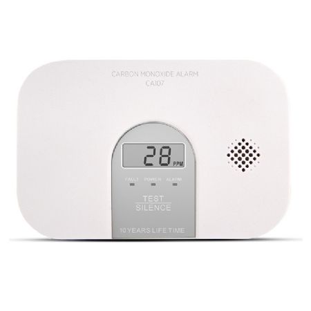 Housegard kulilte (CO) alarm med LCD display