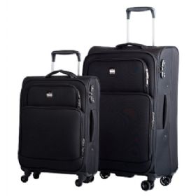 Bon Goût Sidney 2-stk blødt trolleysæt sort