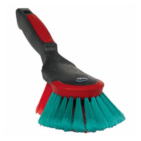 Vikan vaskebørste med gummikant 32 cm