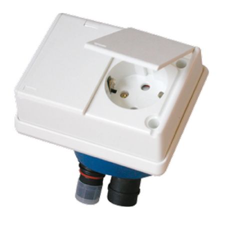 DEFA dobbelt vægstikkontakt