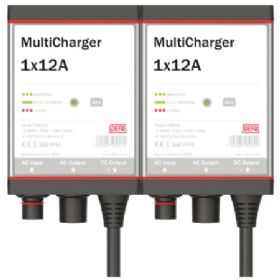 DEFA multicharger 12v 2x12a