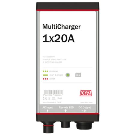 DEFA multicharger 12v 1x20a