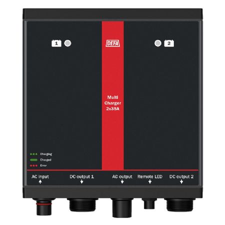DEFA MultiCharger MultiCharger12V 2x35A
