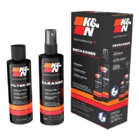 K&N rensesæt - Rens og olie