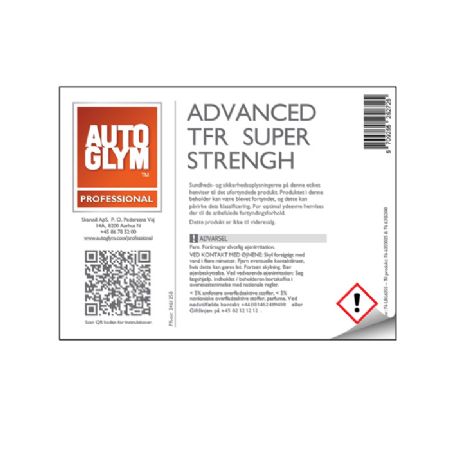 Label Autoglym Advanced TFR SuperStrength