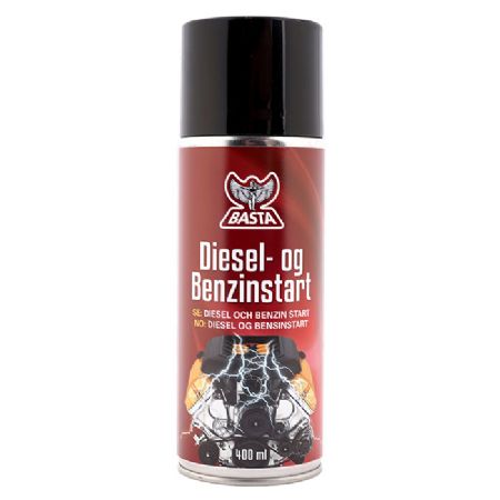 Basta Diesel og Benzin-start 400 ml.
