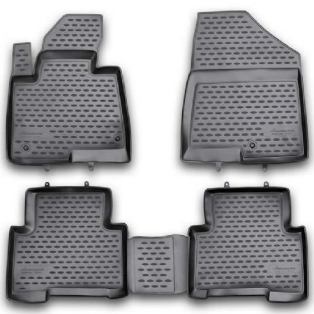 Gummimåtter Hyundai Santa Fe 2012-2016