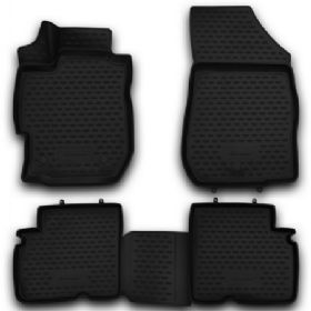 Gummimåtter Nissan Almera 2012- 4 stk