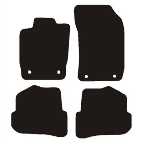 Velour måtter Audi A1 8X 2010 - 09/2018