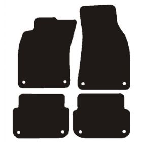 Velour måtter Audi A6 2004-2007