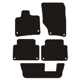 Velour måtter Audi Q7 2006-2015