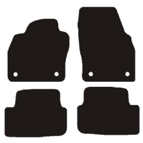 Velour måtter Audi A1 GB 2018-