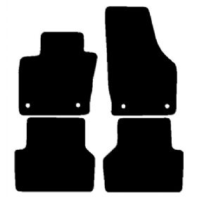 Velour måtter Audi Q3 2011-2020