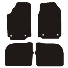 Velour måtter Audi A6 1991-1997