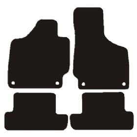 Velour formåtter Audi TT 2006-2014