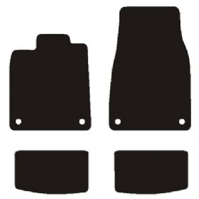 Velour måtter Audi e-Tron GT 2020-