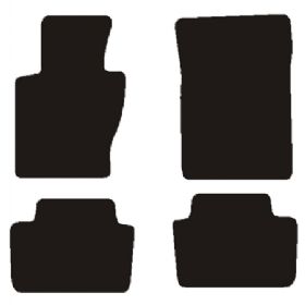 Velour måtter BMW X3 E83 2003-2010