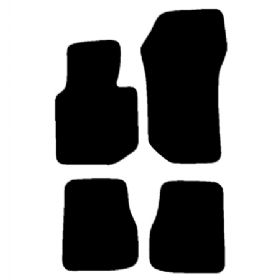Velour måtter BMW 3-serie E36 cab. 1992-1998
