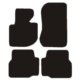 Velour måtter BMW 3-serie og compact E36 1994-2000