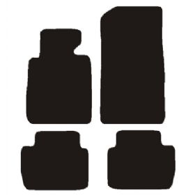 Velour måtter BMW 3-serie Compact E46 2002-2007