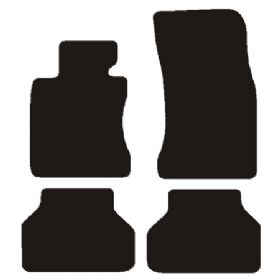 Velour måtter BMW 5-serie E61 Touring 4wd stc 2003-2010