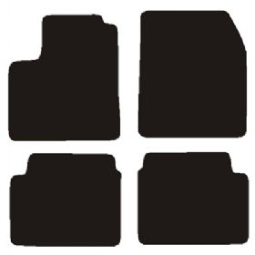 Velour måtter Chevrolet Aveo 2008-2011