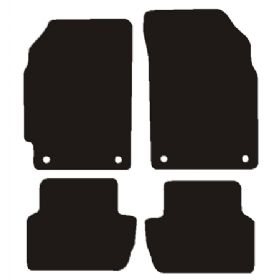 Velour måtter Chevrolet Spark 2010-2012