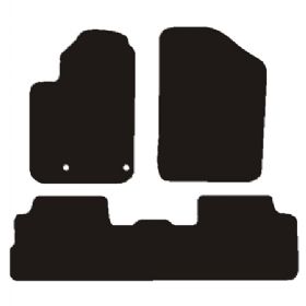 Velour måtter Berlingo Multispace 2008-