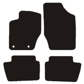 Velour måtter Citroen C4 2004-2010