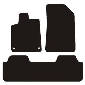 Velour måtter Citroen C5 2001-2008