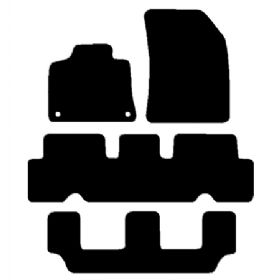 Velour måtter Citroen C4 Grand Picasso 2013-2018