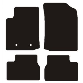 Velour måtter Citroen C3 01/2007-2009