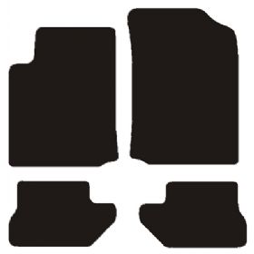 Velour måtter Citroen C3 Pluriel 2003- 2005