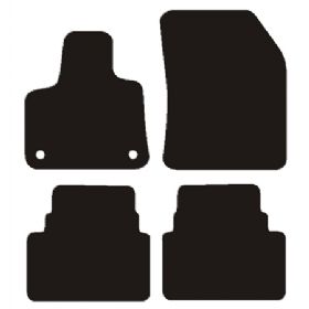 Velour måtter Citroën C5 Aircross 2019-