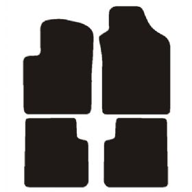 Velour måtter Fiat 500 2007-2012