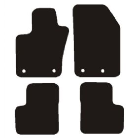 Velour måtter Fiat 500x 2014-