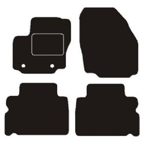 Velour måtter Ford S-MAX 5P 09/2012-04/2015
