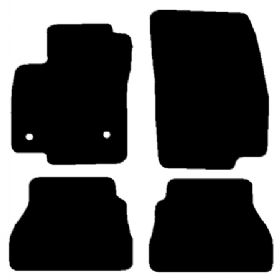 Velour måtter Ford B-MAX 2012-
