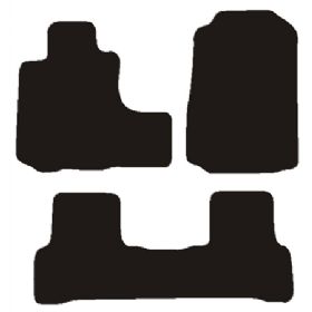 Velour måtter Honda CR-V III 2007-2012