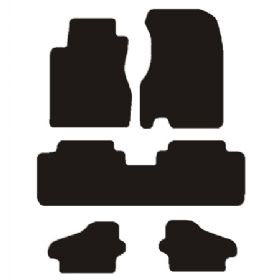 Velour måtter Honda Stream 2001-2005