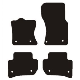 Velour måtter Jaguar F-Pace SUV 2015-