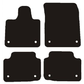 Velour måtter Jaguar I-PACE 2018-