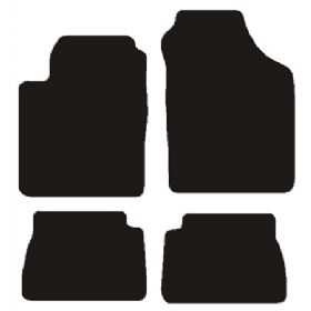 Velour måtter Kia Picanto 2004-2008